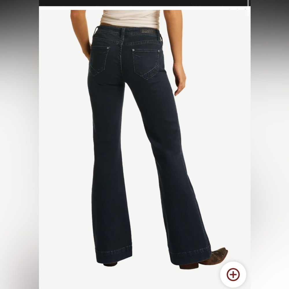 Rock and Roll Denim Trouser Jeans - Picture 10 of 10